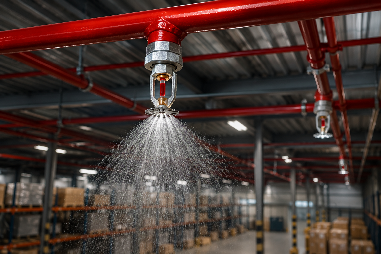 Otomatik sprinkler yangın söndürme sistemi